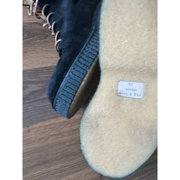 NEW Rag & Bone Sloane Ankle Boot - Black Suede Size 39/9 - Picture 7 of 10